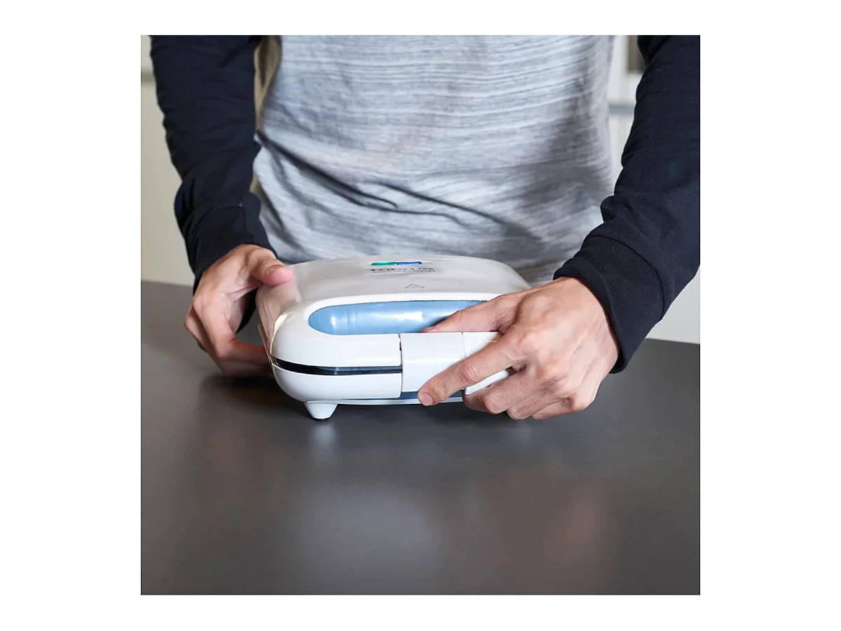 Sandwichera Taurus Mi Sandwich 968947 800W 2 raciones blanco