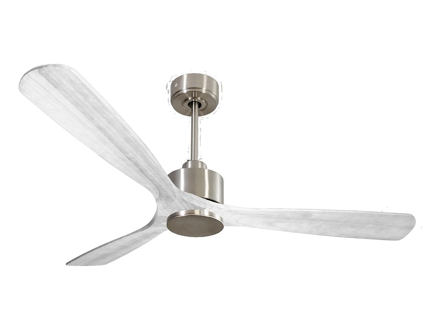 Ventilateur de plafond Réversible  Thermostat Wifi Moteur à courant continu Toits en pente Télécommande Hypersilence Mémoire