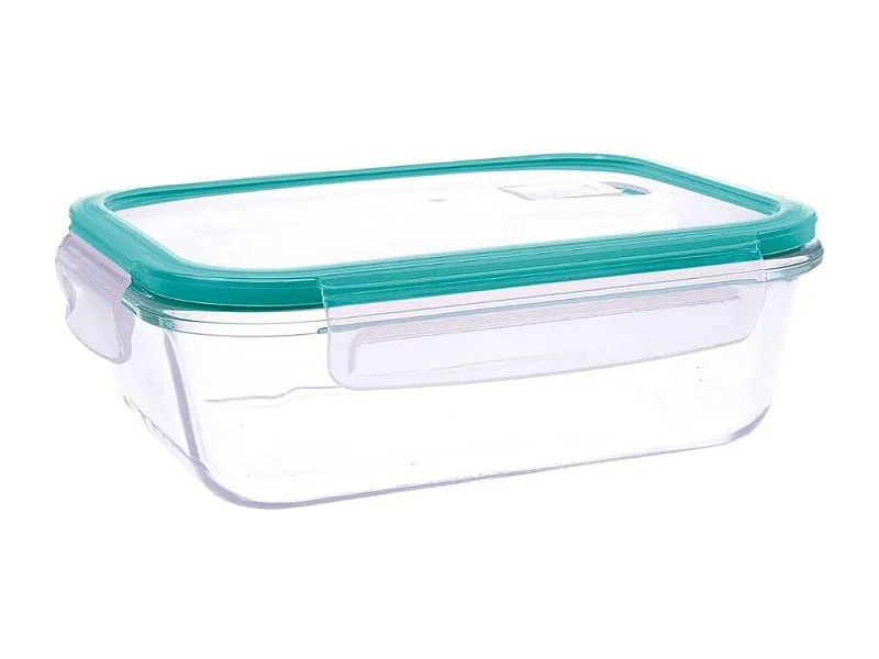 Tupper Ciclon Quid con vávula vidrio turquesa 150 cl