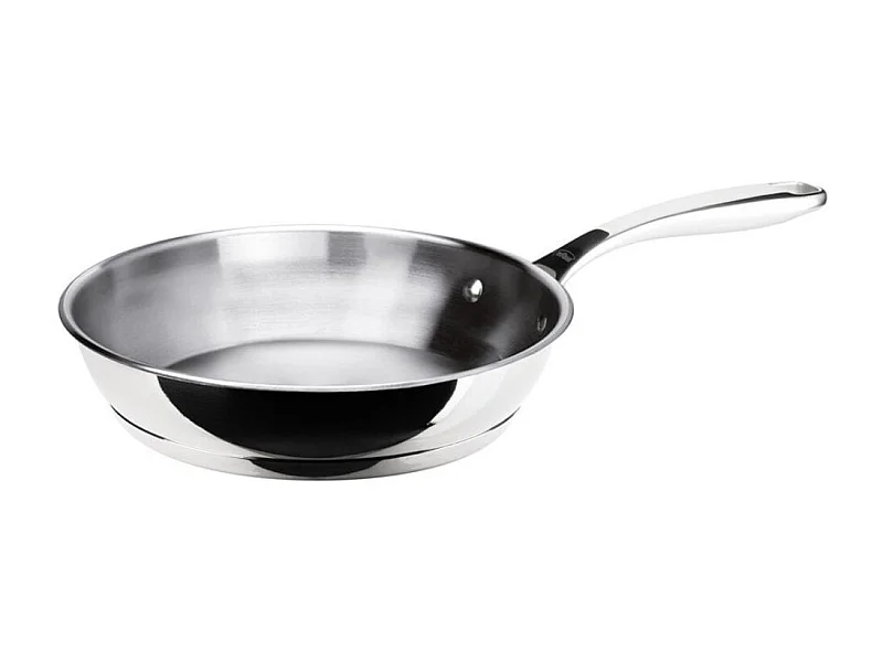 Poele - INOXIBAR - Ø 28 cm - Manche ergonomique - Tous feux dont induction - Inox