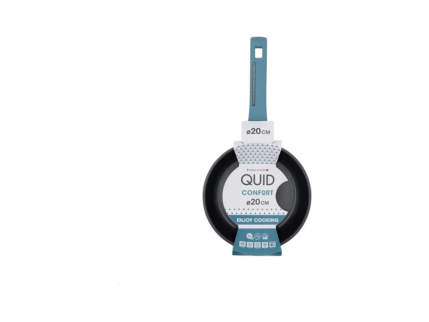 Sartén Confort Quid aluminio fundido azul Ø22 cm