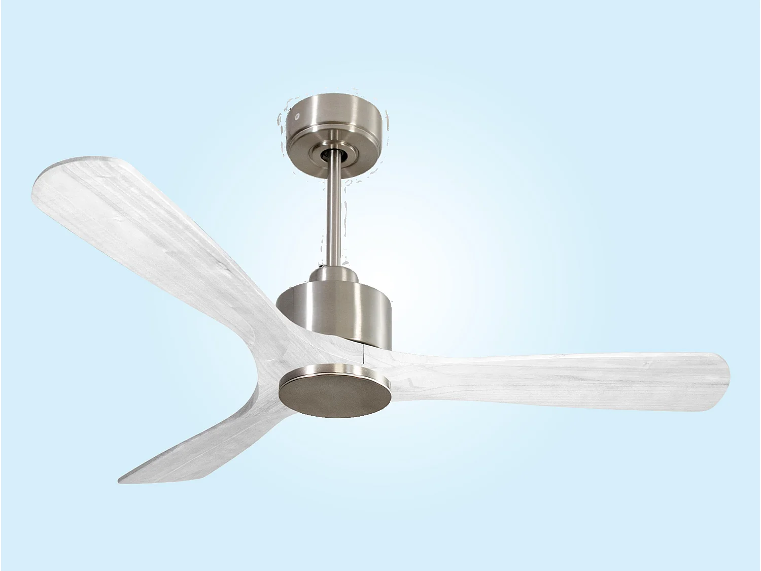 Ventilateur de plafond Wifi Moteur à courant continu Télécommande Hypersilence Mémoire