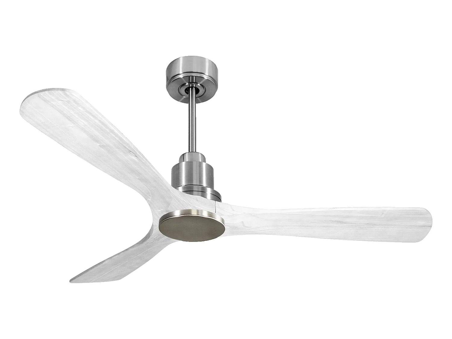 Ventilateur de plafond Réversible  Thermostat Wifi Moteur à courant continu Toits en pente Télécommande Hypersilence Mémoire Shopify Vendible (AUTOMATIQUE)