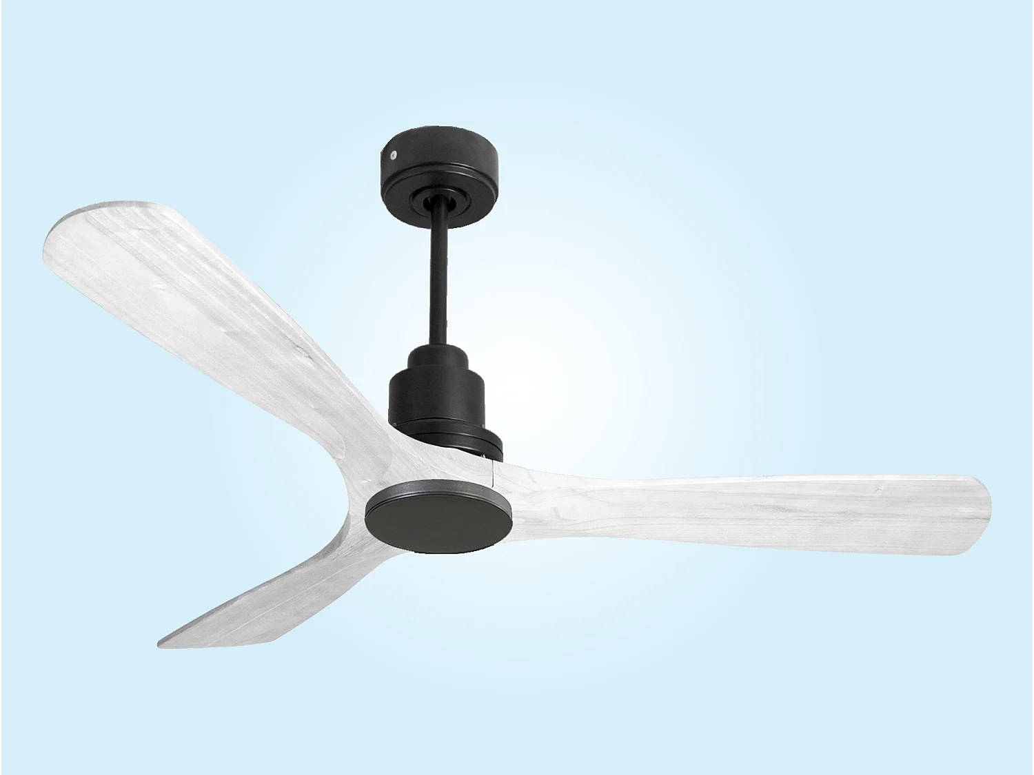 Ventilateur de plafond Réversible  Thermostat Wifi Moteur à courant continu Toits en pente Télécommande Hypersilence Mémoire Shopify Vendible (AUTOMATIQUE)