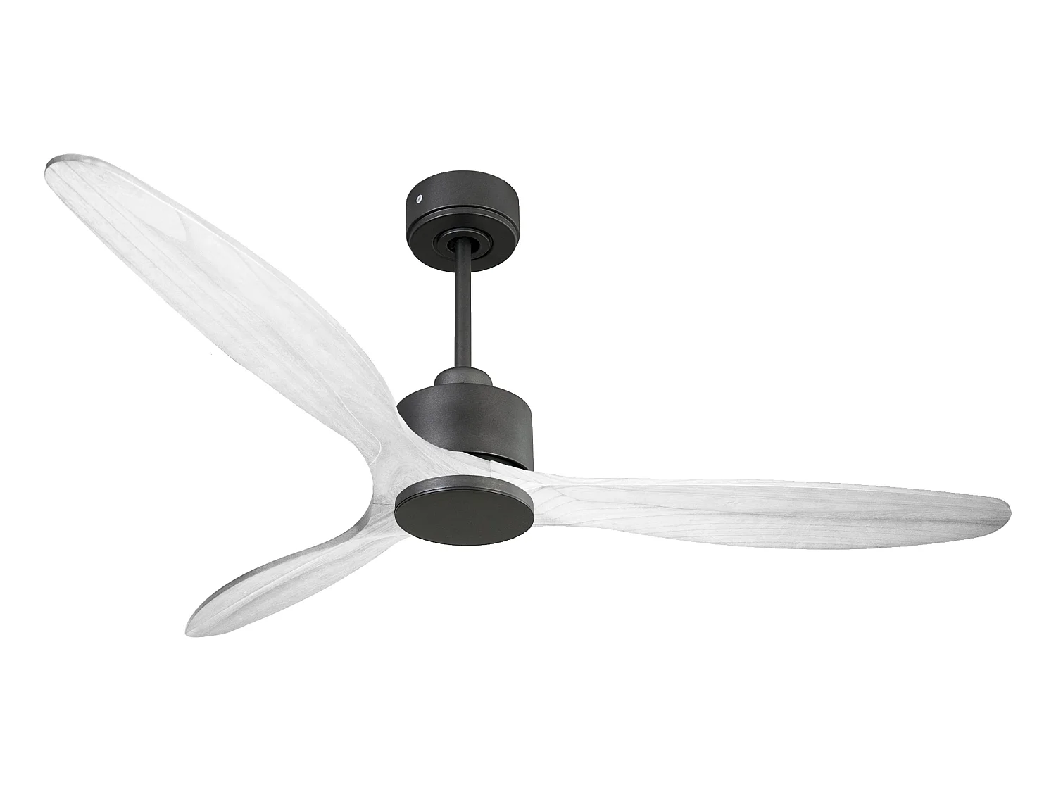 Ventilateur de plafond Réversible  Thermostat Wifi Moteur à courant continu Toits en pente Télécommande Hypersilence Mémoire