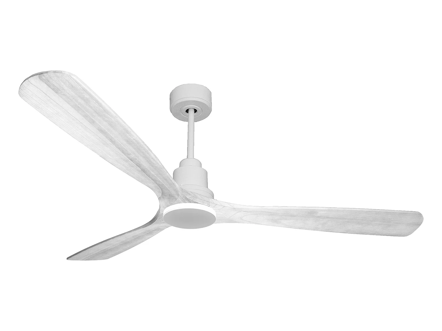 Ventilateur de plafond Réversible  Thermostat Wifi Moteur à courant continu Toits en pente Télécommande Hypersilence Mémoire Shopify Vendible (AUTOMATIQUE)