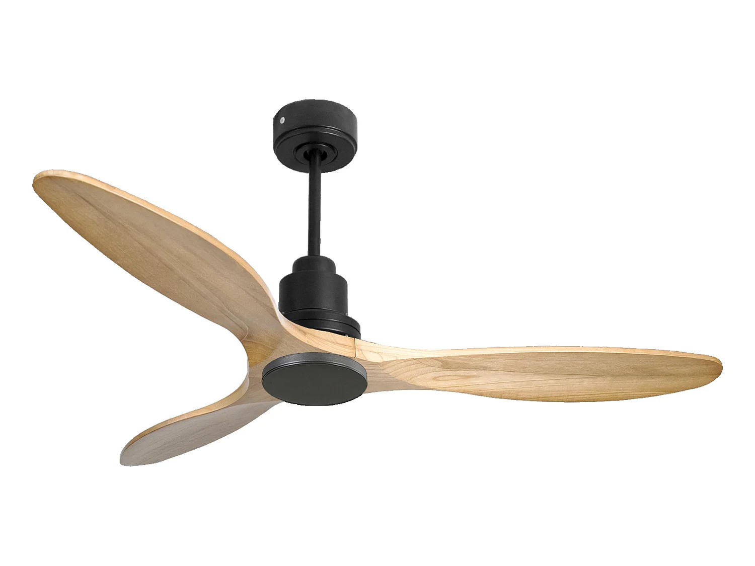 Ventilateur de plafond Réversible  Thermostat Wifi Moteur à courant continu Toits en pente Télécommande Hypersilence Mémoire Shopify Vendible (AUTOMATIQUE)