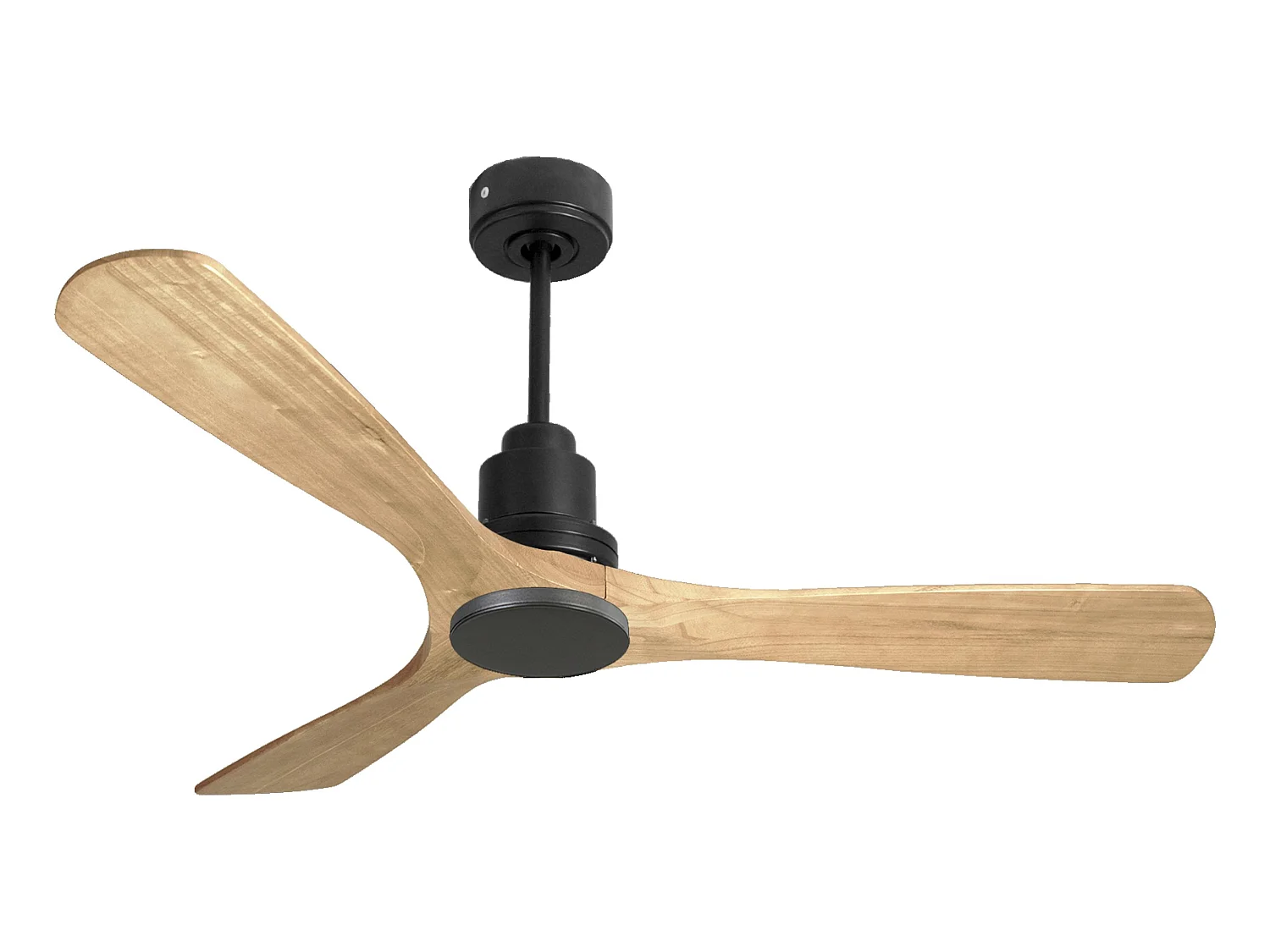 Ventilateur de plafond Réversible  Thermostat Wifi Moteur à courant continu Toits en pente Télécommande Hypersilence Mémoire Shopify Vendible (AUTOMATIQUE)