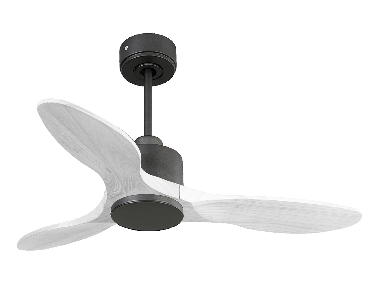 Ventilateur de plafond Réversible  Thermostat Wifi Moteur à courant continu Toits en pente Télécommande Hypersilence Mémoire Shopify Vendible (AUTOMATIQUE)