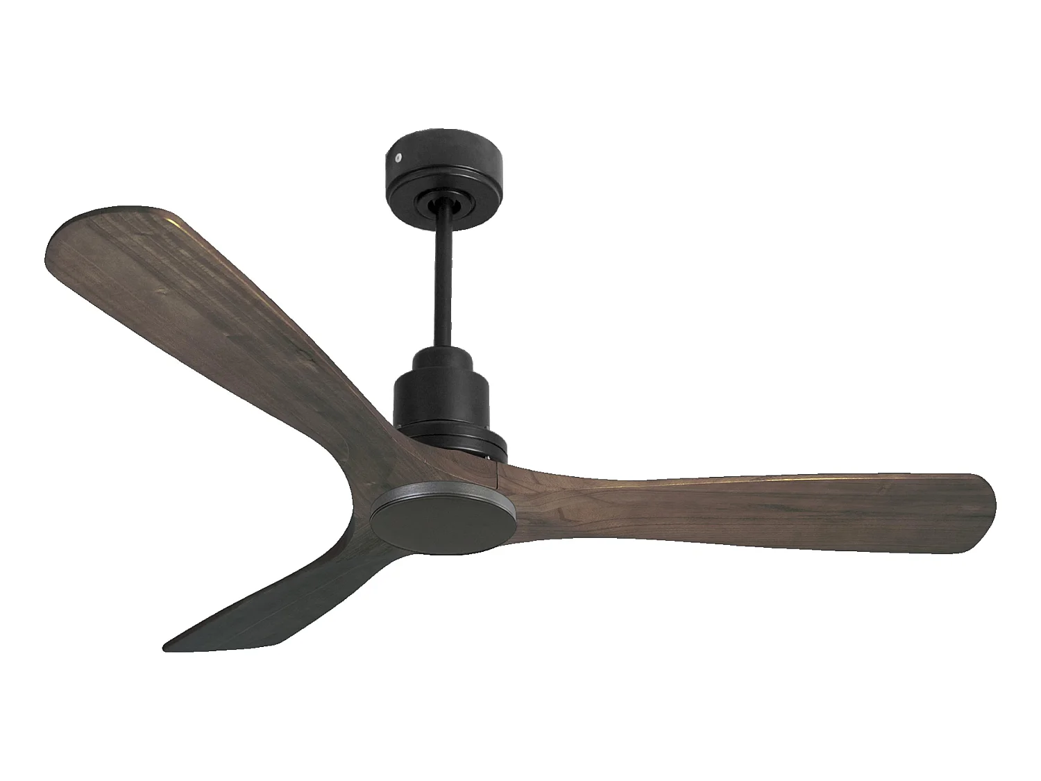 Ventilateur de plafond Réversible  Thermostat Wifi Moteur à courant continu Toits en pente Télécommande Hypersilence Mémoire Shopify Vendible (AUTOMATIQUE)