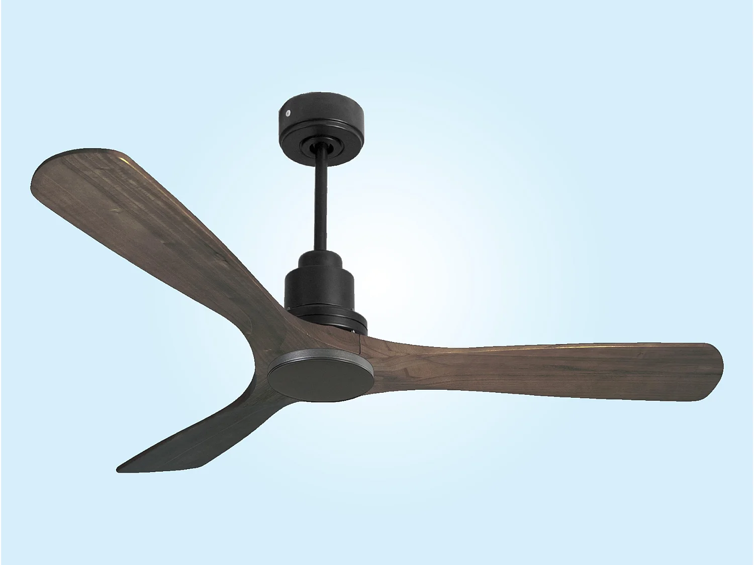 Ventilateur de plafond Réversible  Thermostat Wifi Moteur à courant continu Toits en pente Télécommande Hypersilence Mémoire Shopify Vendible (AUTOMATIQUE)
