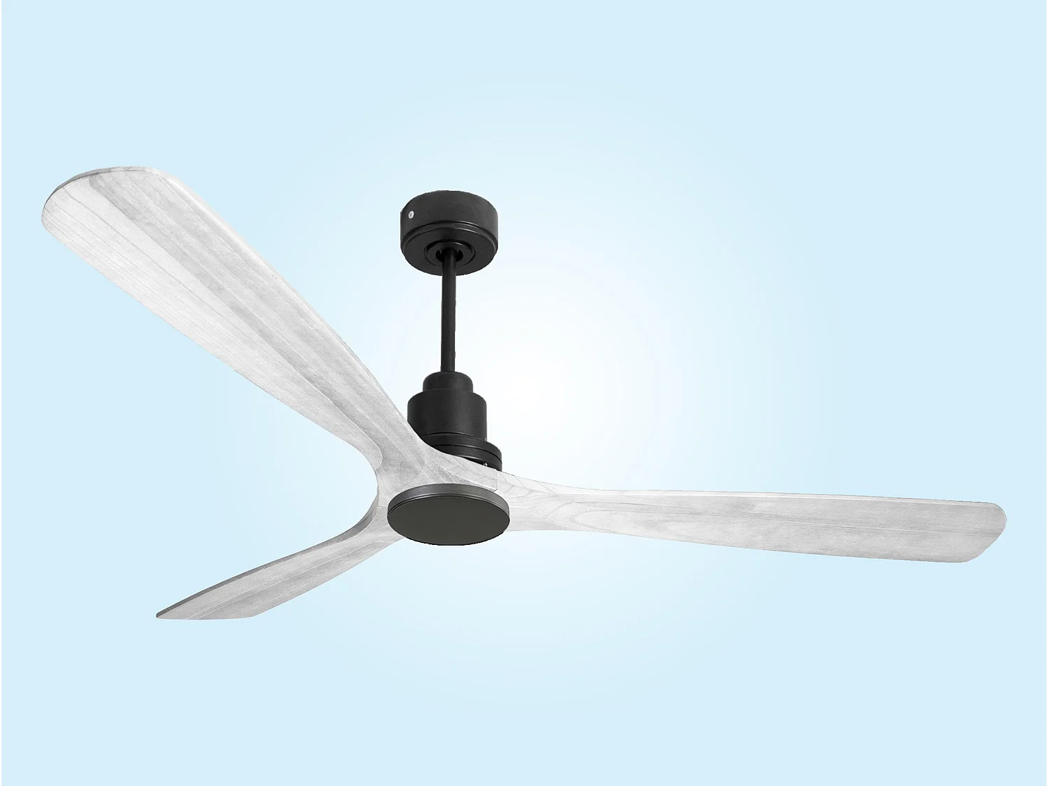 Ventilateur de plafond Réversible  Thermostat Wifi Moteur à courant continu Toits en pente Télécommande Hypersilence Mémoire Shopify Vendible (AUTOMATIQUE)
