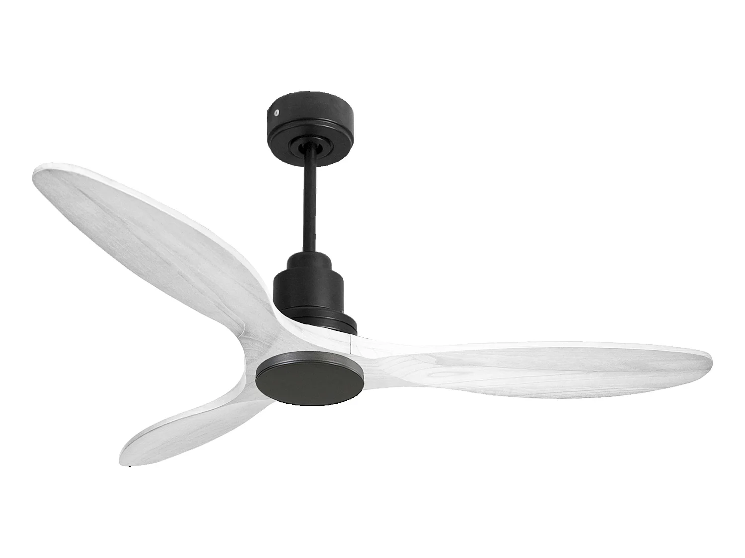 Ventilateur de plafond Réversible  Thermostat Wifi Moteur à courant continu Toits en pente Télécommande Hypersilence Mémoire Shopify Vendible (AUTOMATIQUE)