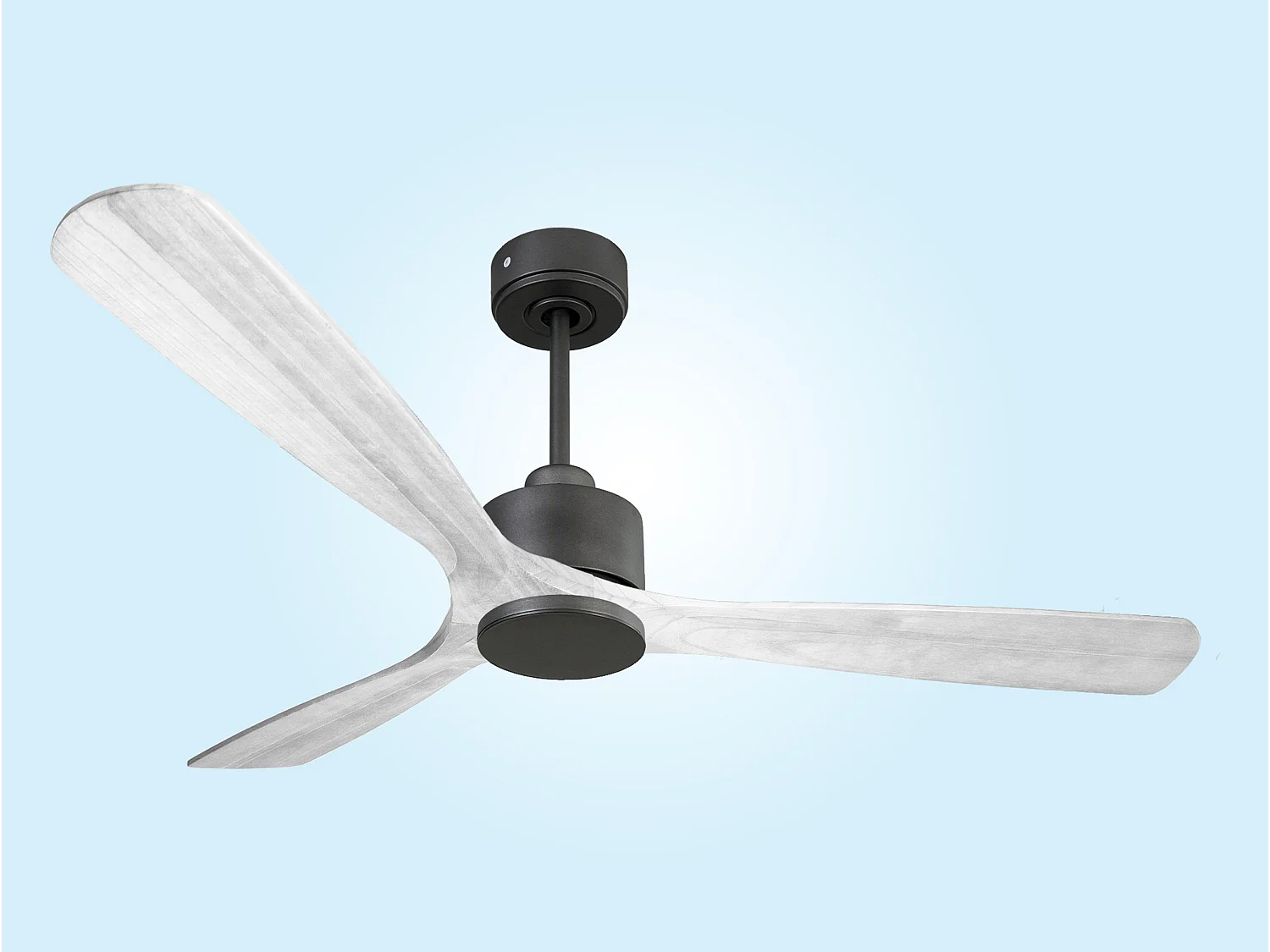 Ventilateur de plafond Réversible  Thermostat Wifi Moteur à courant continu Toits en pente Télécommande Hypersilence Mémoire