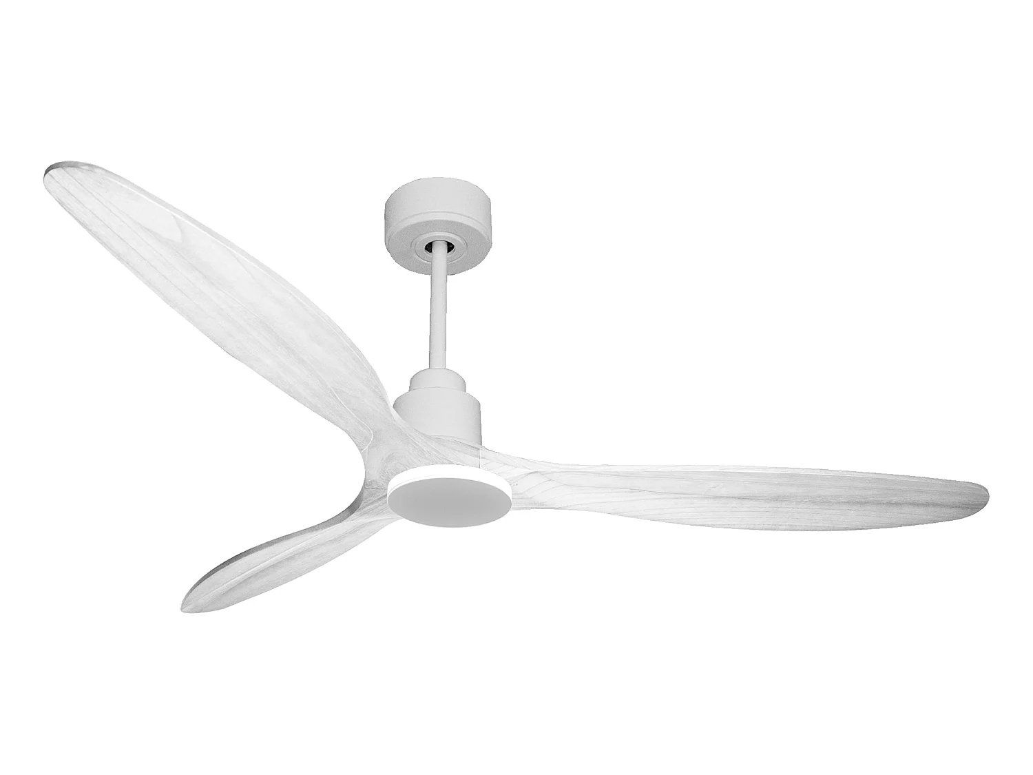 Ventilateur de plafond Wifi Moteur à courant continu Télécommande Hypersilence Mémoire