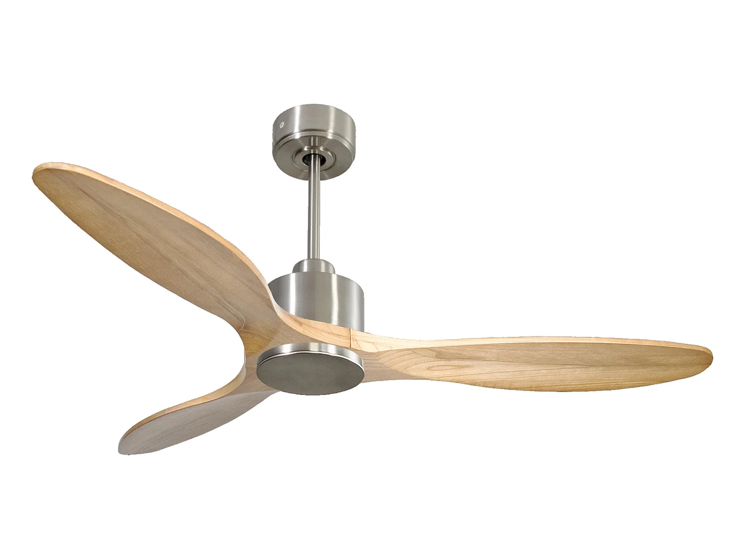 Ventilateur de plafond Réversible  Thermostat Wifi Moteur à courant continu Toits en pente Télécommande Hypersilence Mémoire