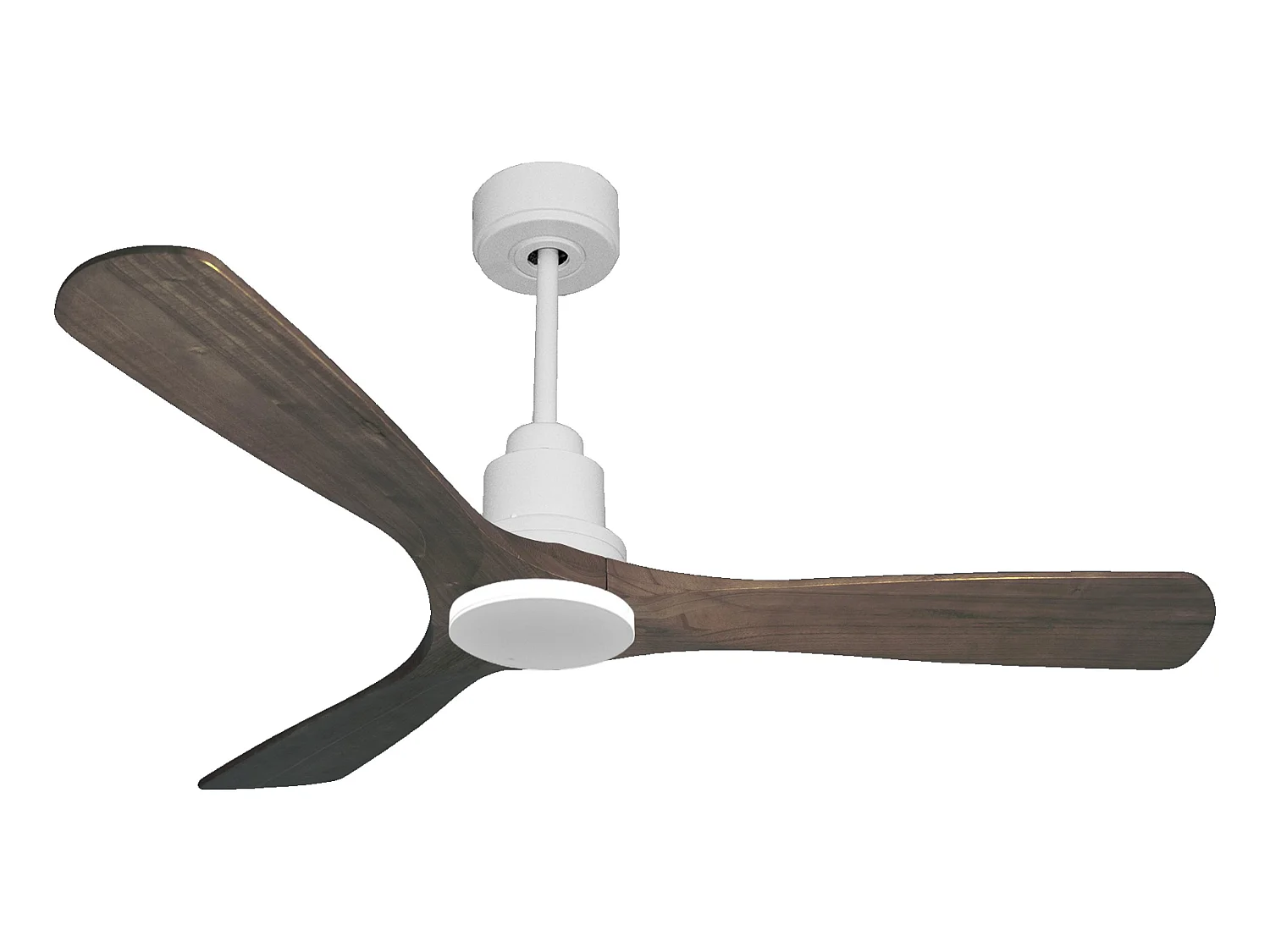 Ventilateur de plafond Réversible  Thermostat Wifi Moteur à courant continu Toits en pente Télécommande Hypersilence Mémoire Shopify Vendible (AUTOMATIQUE)