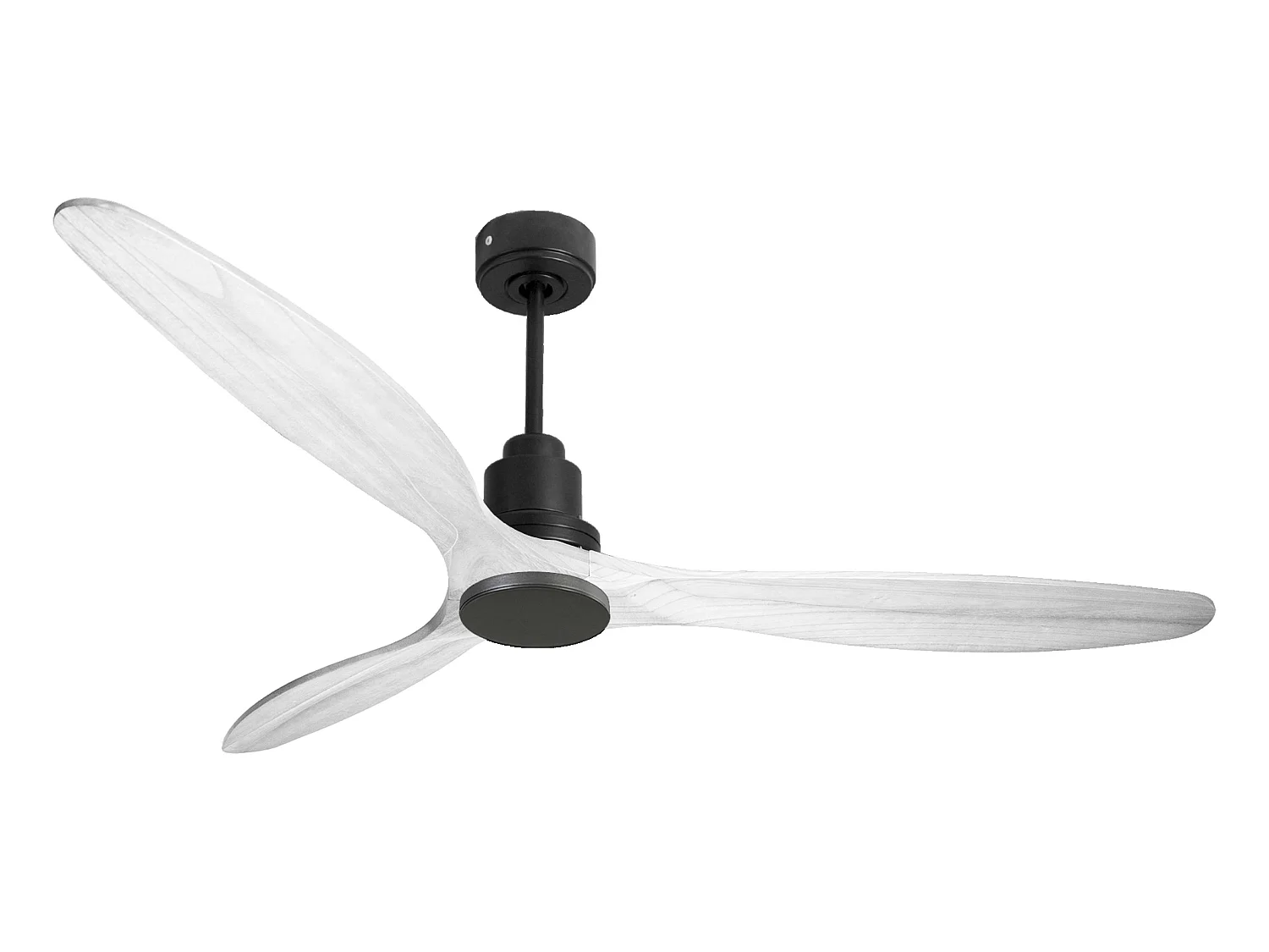 Ventilateur de plafond Réversible  Thermostat Wifi Moteur à courant continu Toits en pente Télécommande Hypersilence Mémoire Shopify Vendible (AUTOMATIQUE)