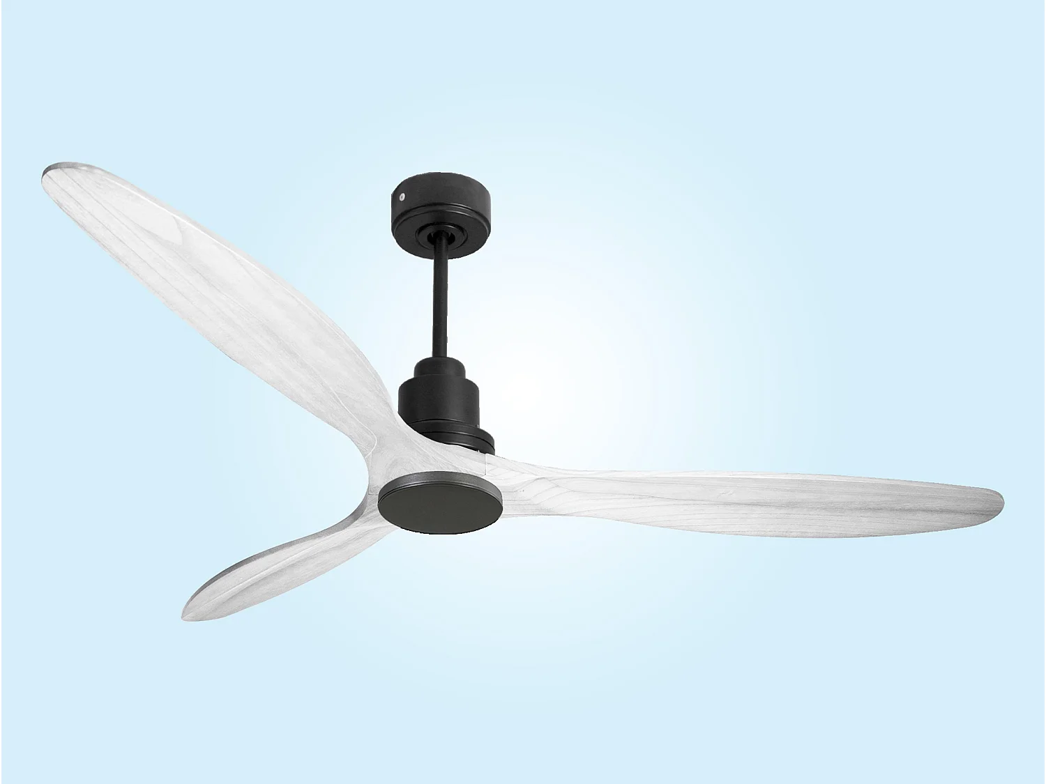 Ventilateur de plafond Réversible  Thermostat Wifi Moteur à courant continu Toits en pente Télécommande Hypersilence Mémoire Shopify Vendible (AUTOMATIQUE)