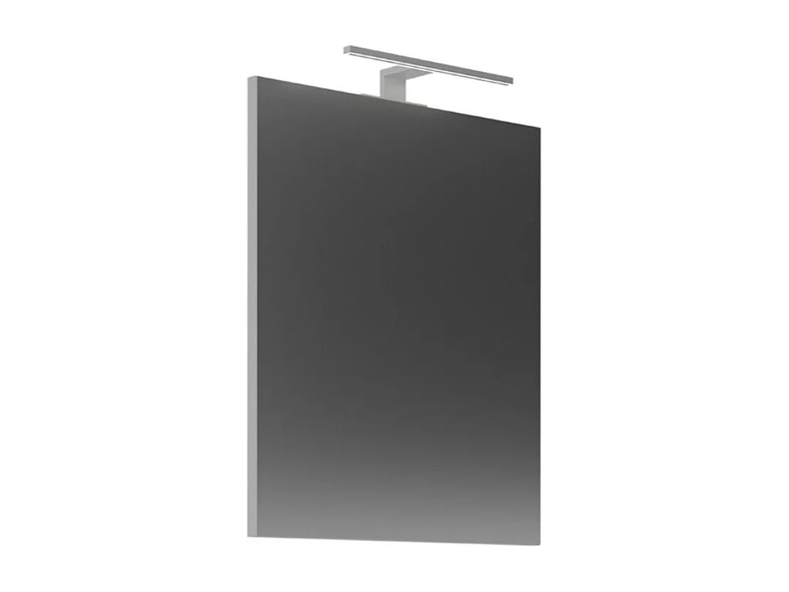 Mueble de baño Lova con lavabo y espejo blanco 60 cm