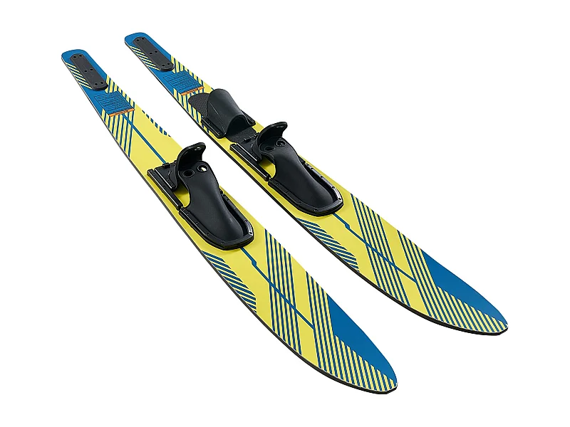 Combo Ski Nautique SucceBuy, 170,2 cm pour Adultes avec Fixations Réglables X-9 et Fermetures à Boucle