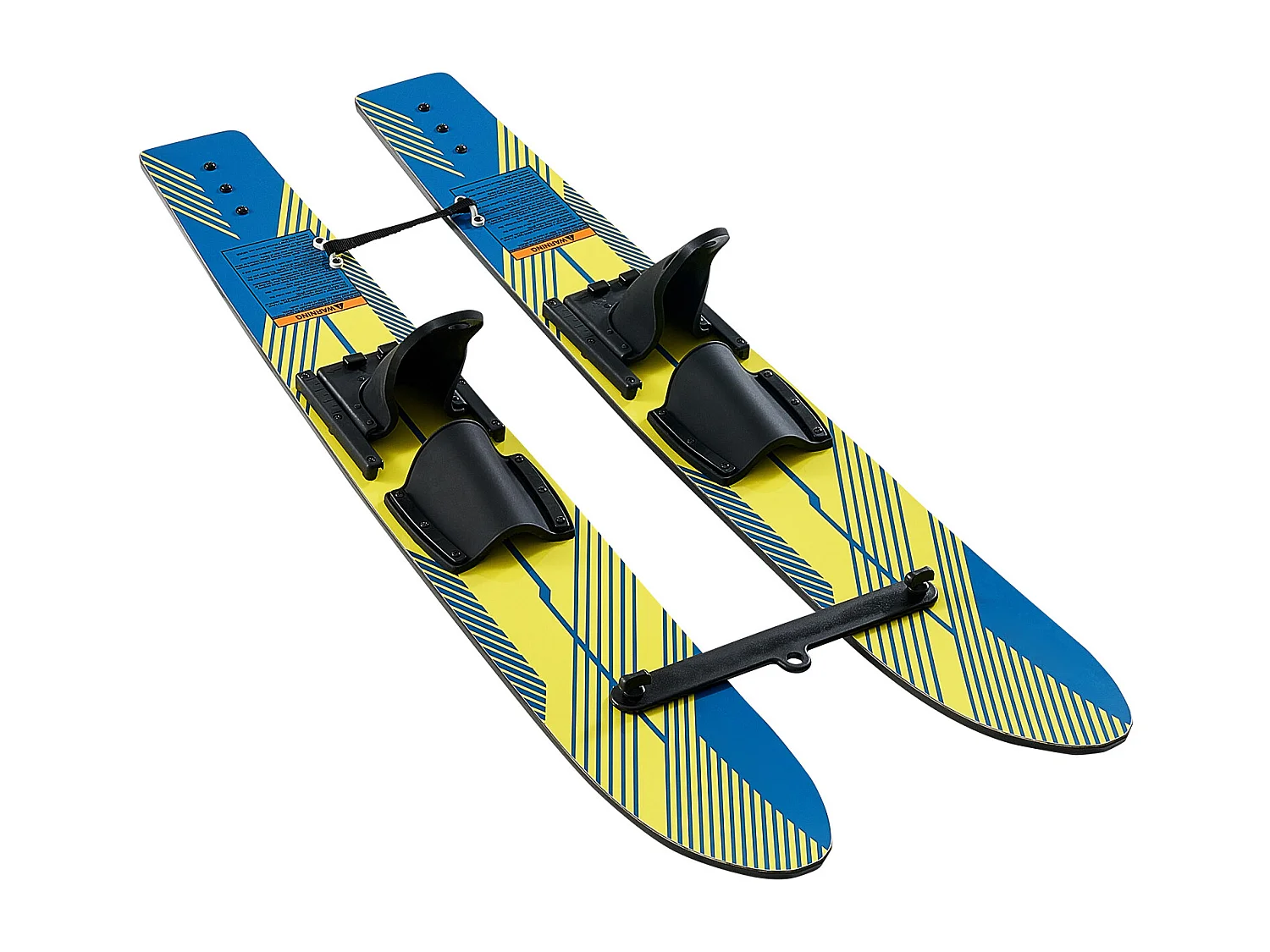 Combo Esqui Náutico SucceBuy, 116,8 cm para Adultos com Fixações Ajustáveis X-7 e Fechos com Fivela