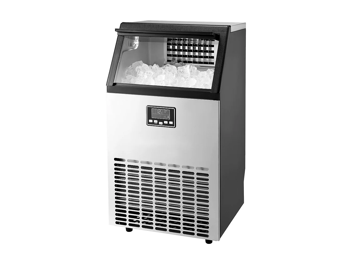 Machine à Glaçons SucceBuy, Capacité de 54,4 kg/24 h, 45 Glaçons, pour Maison, Cafés, Bars, ou Restaurants