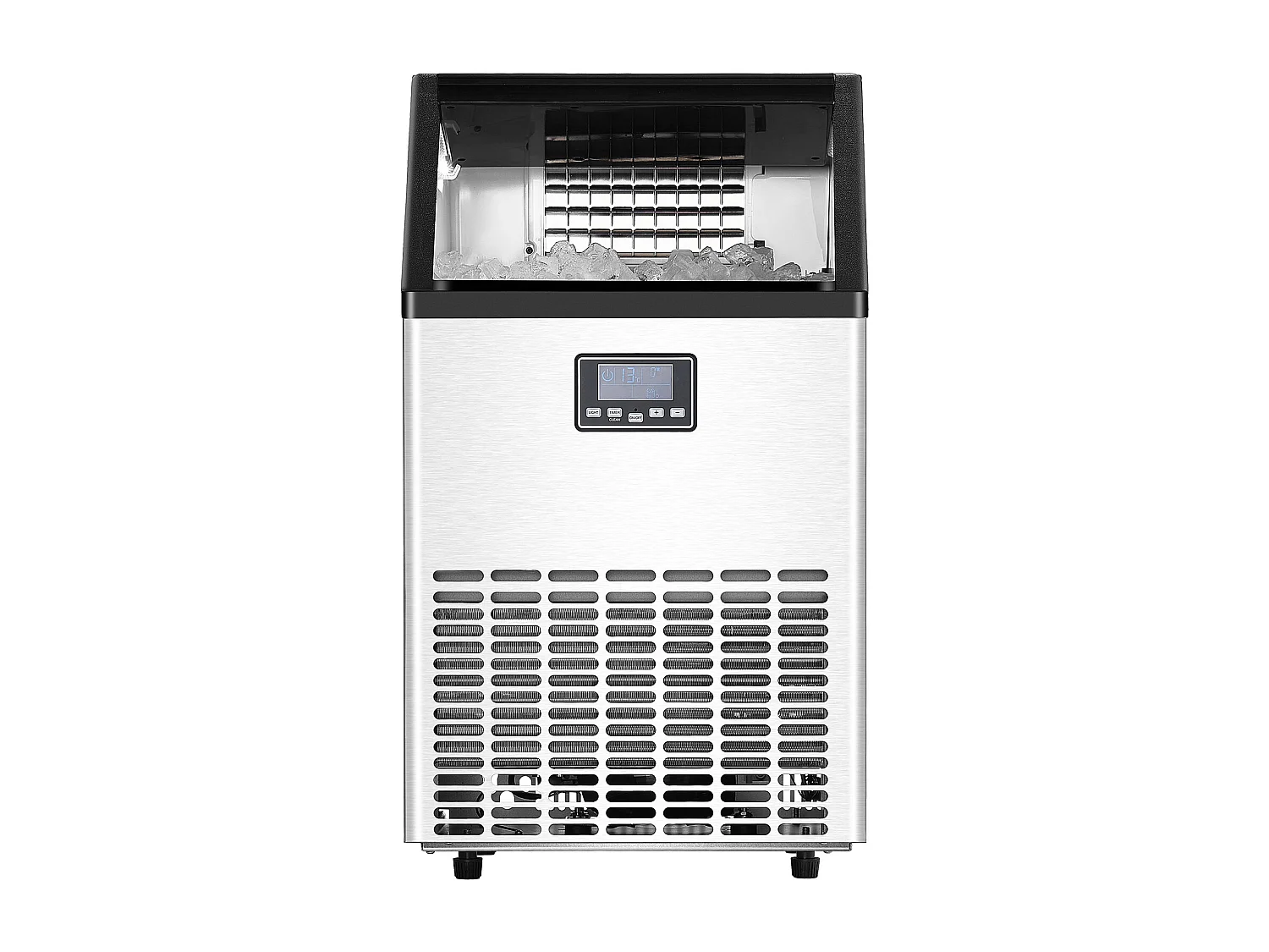 Machine à Glaçons SucceBuy, Capacité de 54,4 kg/24 h, 45 Glaçons, pour Maison, Cafés, Bars, ou Restaurants