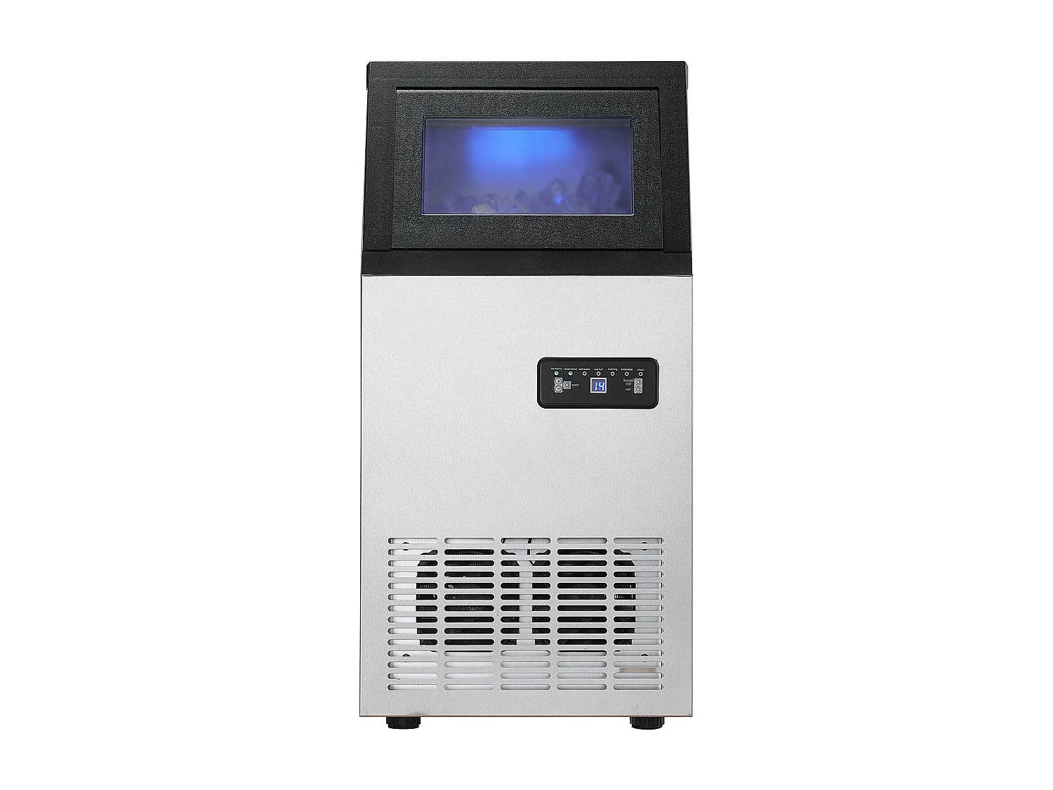 Machine à Glaçons SucceBuy, Capacité de 50 kg/24 h, 36 Glaçons, pour Bar Restaurant