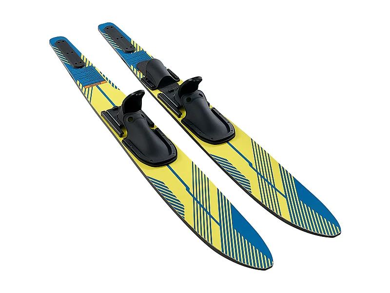 Combo Waterski SucceBuy, 150 cm voor Volwassenen met Instelbare Bevestigingen X-7 en Gespsluitingen