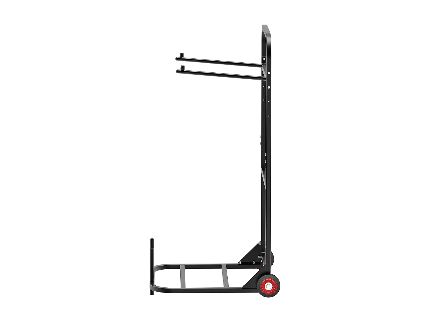 Chariot Support Porte Chaise Pliante SucceBuy, pour 10 Chaises, Charge 45kg à Pousser