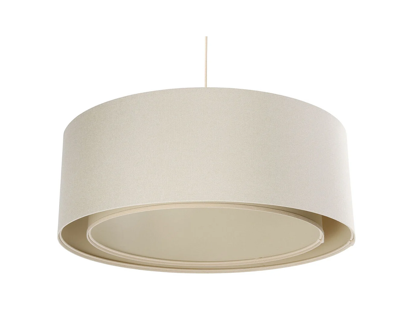 Suspension Duo Boho, Ø60cm, Creme