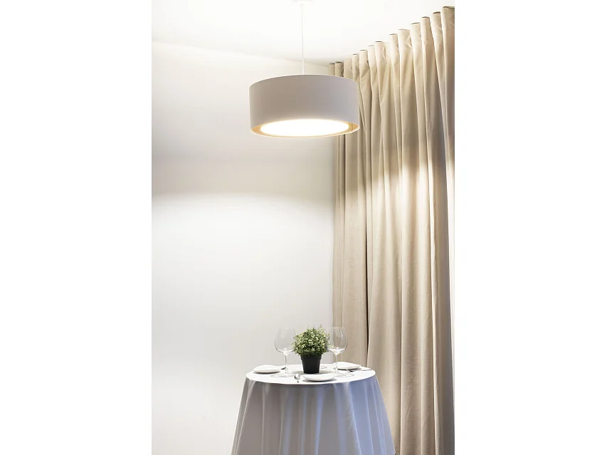 Suspension Duo Boho, Ø60cm, Creme