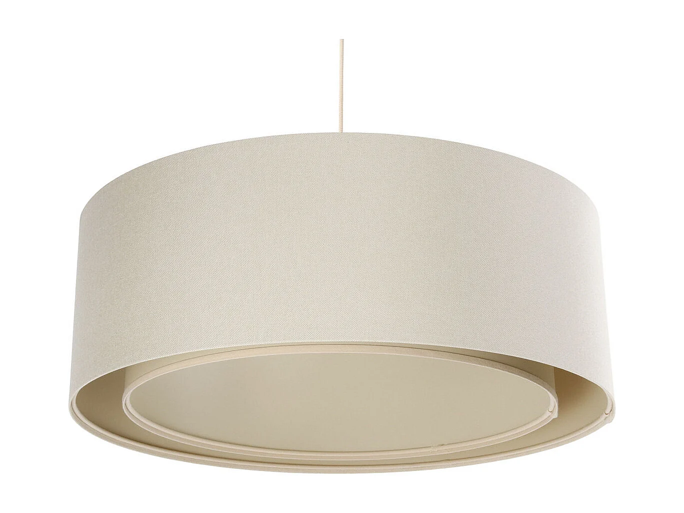 Suspension Duo Boho, Ø50cm, Creme