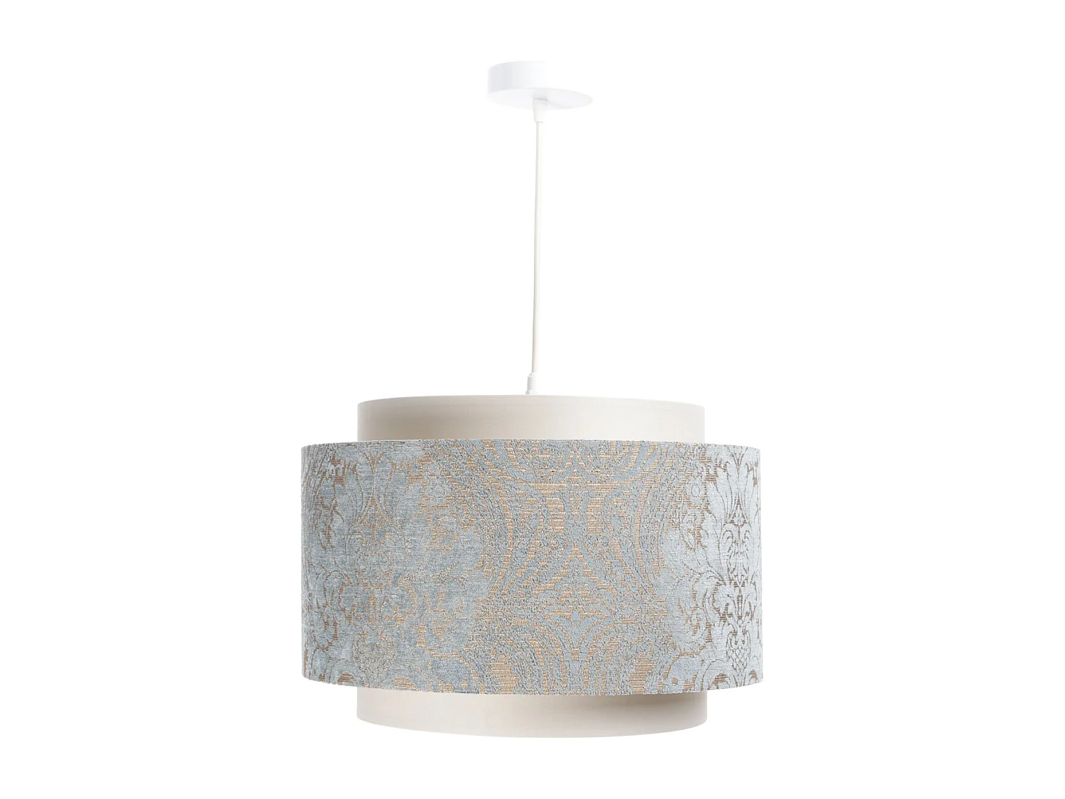 Suspension Doblo à motifs beige