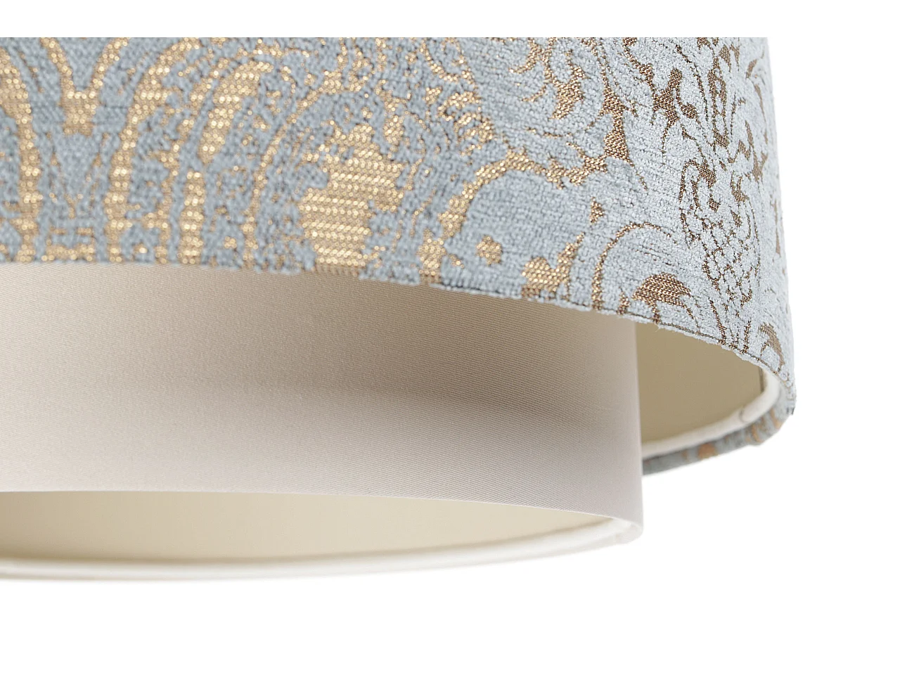 Suspension Doblo à motifs beige