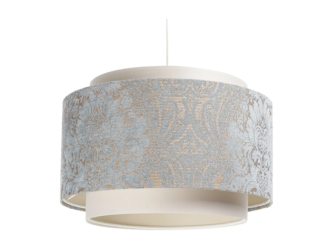 Suspension Doblo à motifs beige