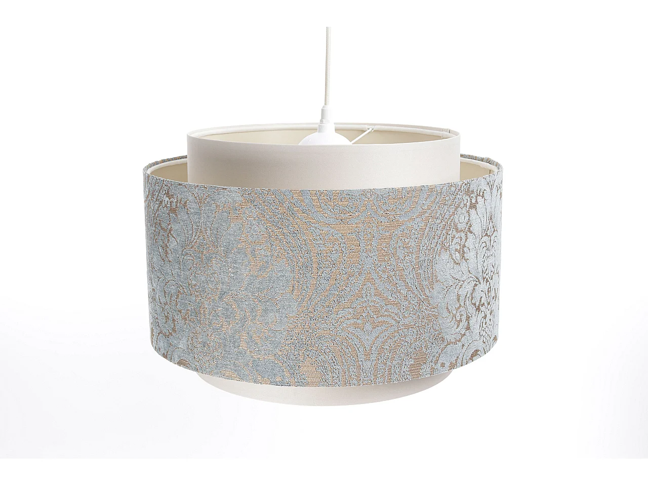 Suspension Doblo à motifs beige