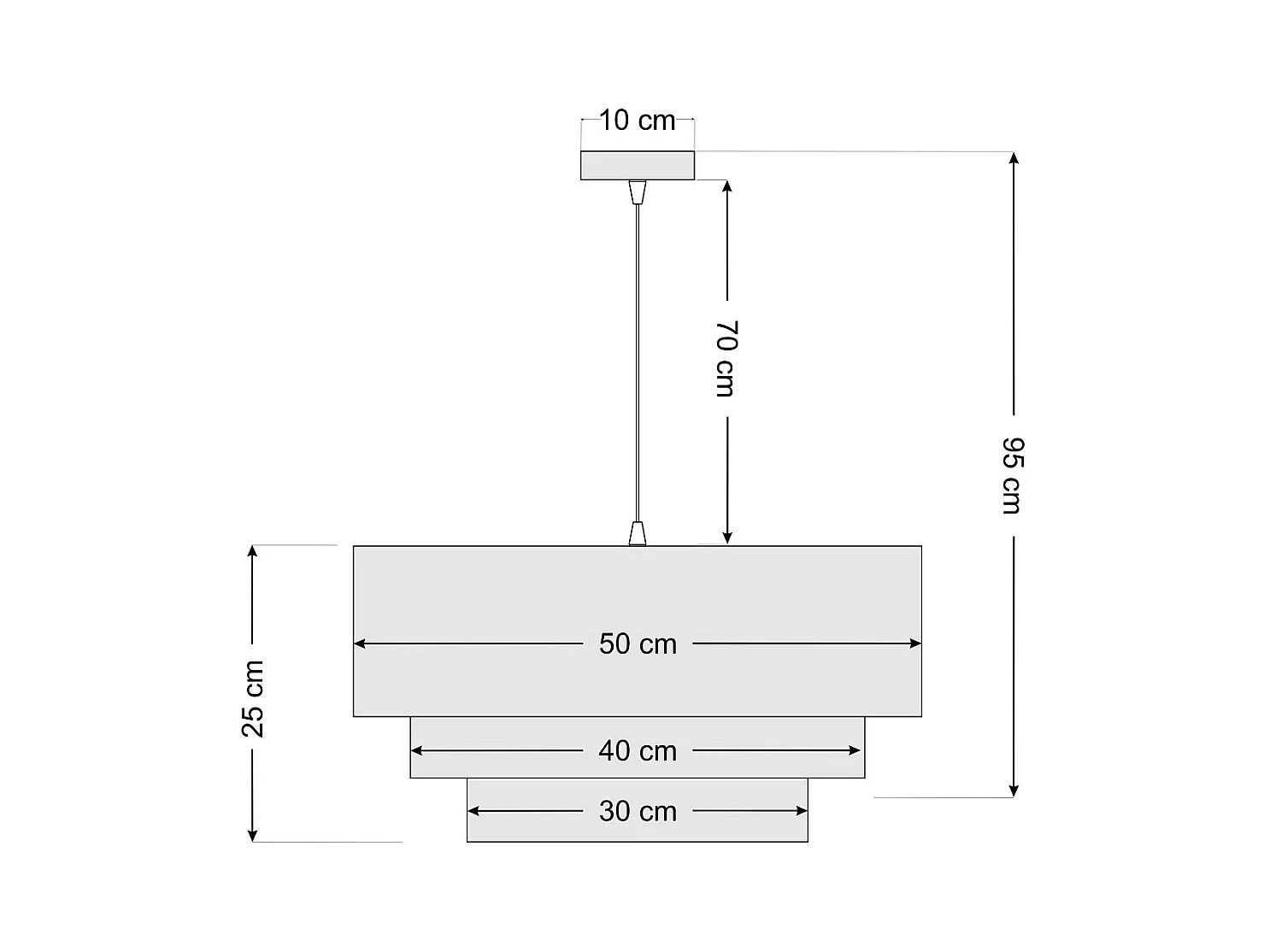 Suspension Triniti Small
