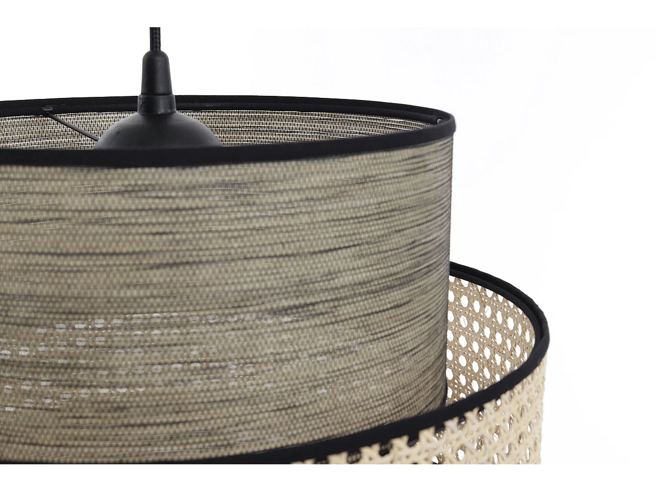 Suspension Doblo Rotin Naturel