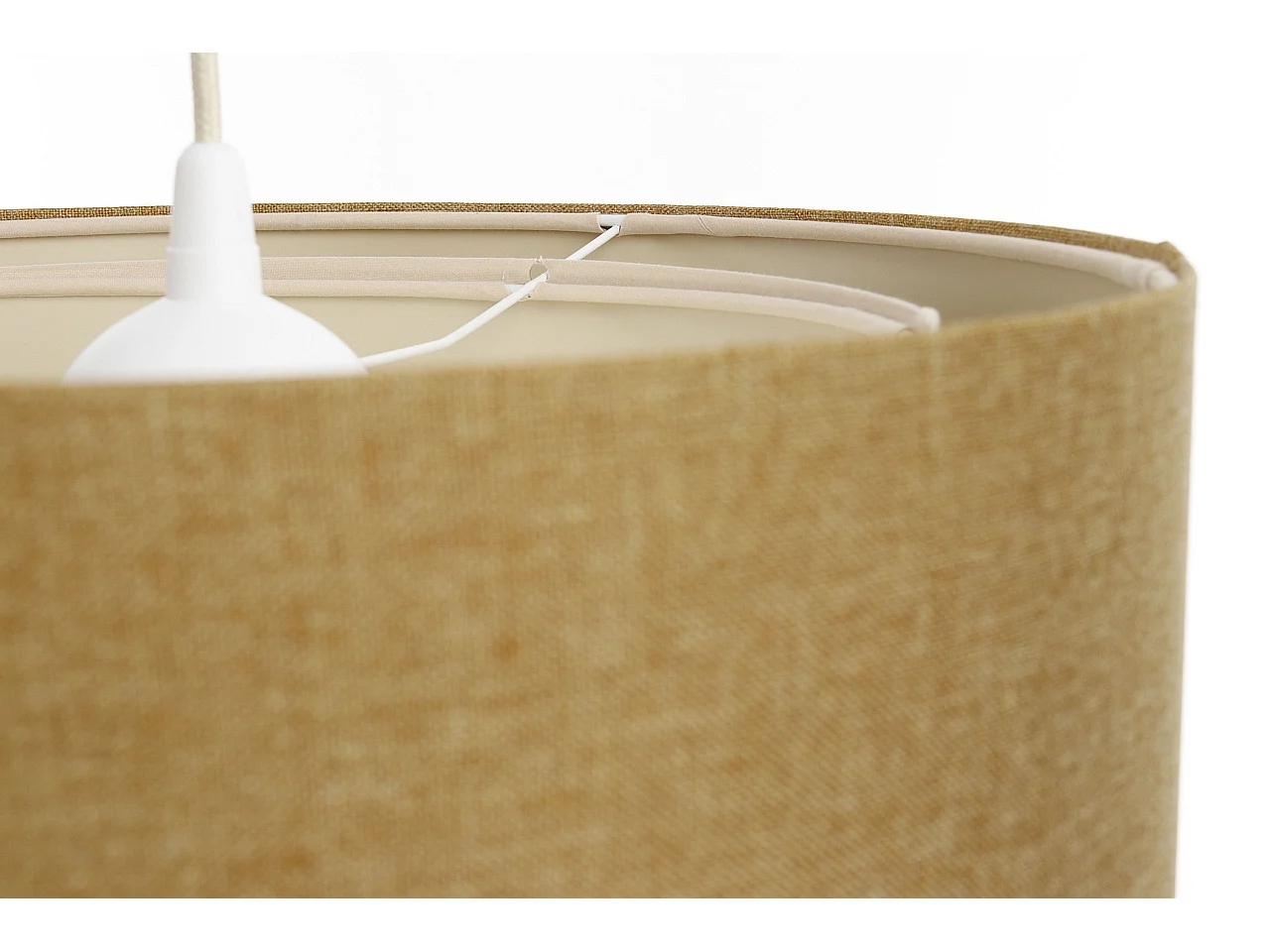 Lampa wisząca ERUTAN DOUBLE 60 żółta