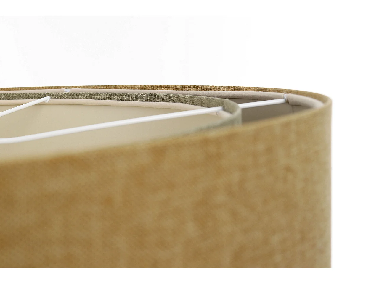 Suspension Duo avec diffuseur en rotin