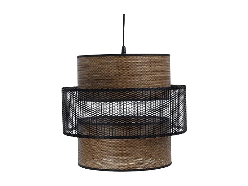 Suspension Doblo Tissu Maille Crochet Noir