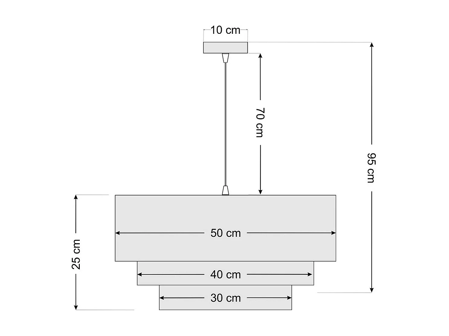Suspension Triniti Small
