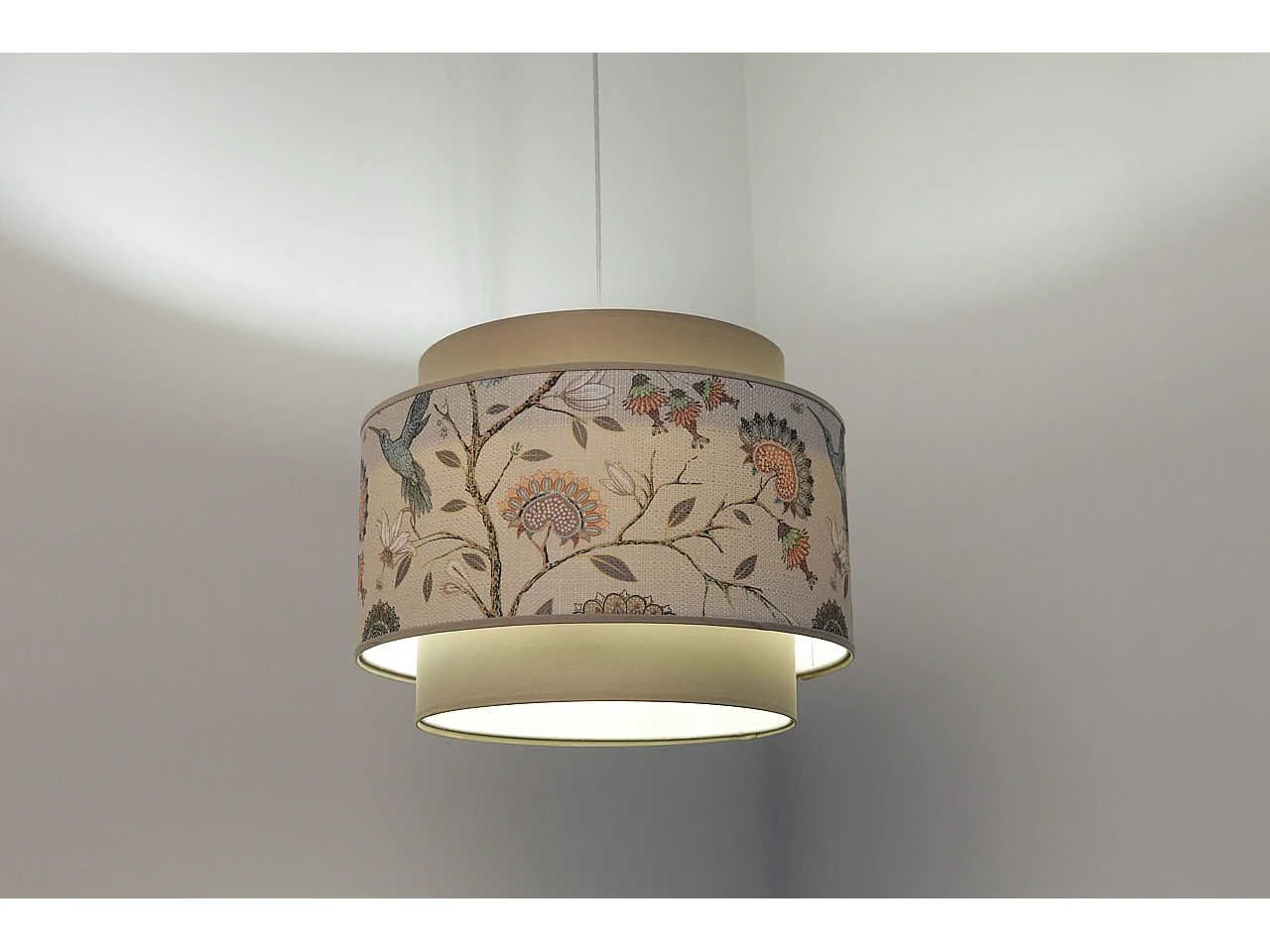 Suspension Doblo Nature Crème