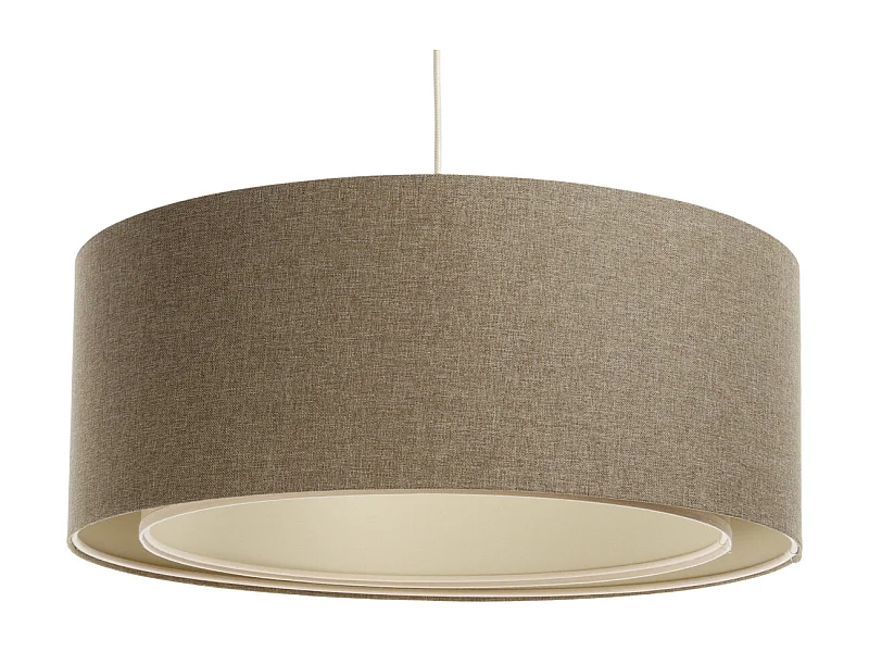 Lampa wisząca ERUTAN DOUBLE 60 brązowa