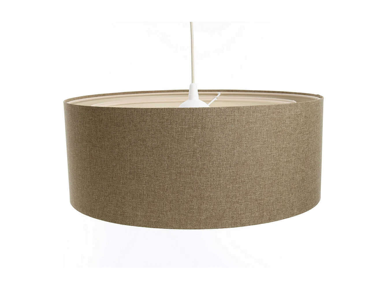 Lampa wisząca ERUTAN DOUBLE 50 brązowa