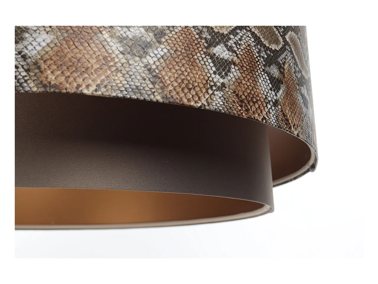 Suspension Doblo Imprimé marron gris