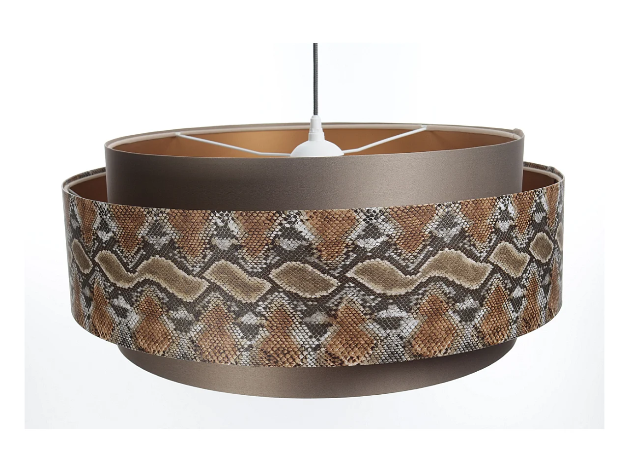 Suspension Doblo Imprimé marron gris