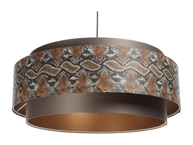 Suspension Doblo Imprimé marron gris